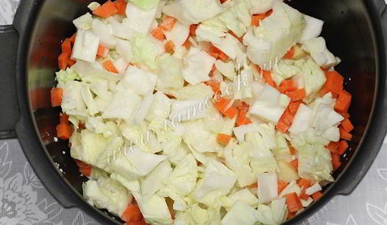 овощное рагу в мультиварке