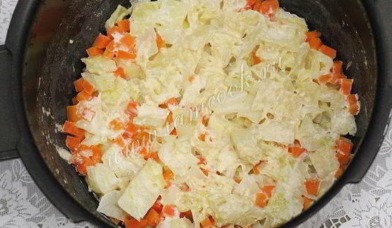 овощное рагу в мультиварке