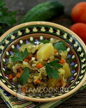 Овощное рагу в скороварке