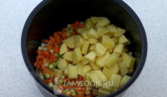 овощное рагу в скороварке