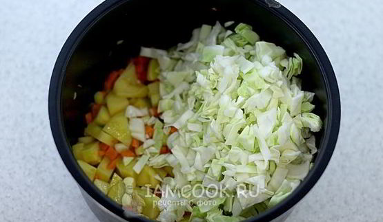 овощное рагу в скороварке