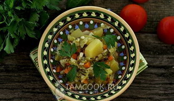 овощное рагу в скороварке