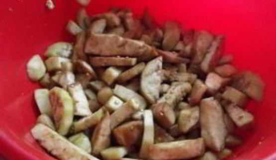 рагу из баклажанов в мультиварке