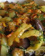 Рагу из баклажанов