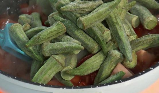 рагу из бамии с фетой