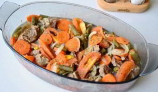 рагу из говядины в пароварке