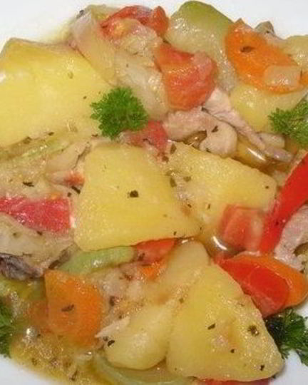 Рецепт рагу из индейки с картофелем