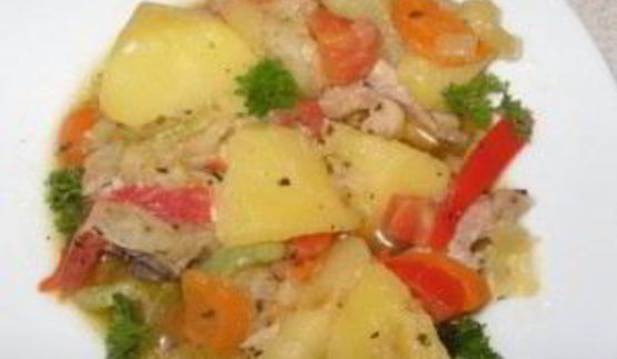 рагу из индейки с картофелем