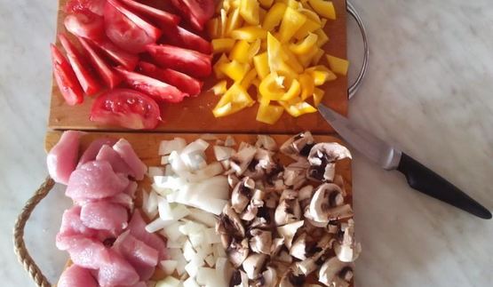 рагу из индейки