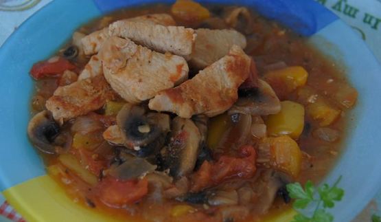 рагу из индейки