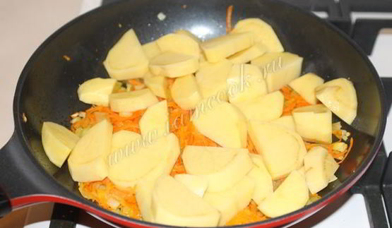 рагу из кабачков и картофеля