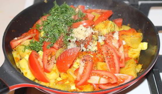рагу из кабачков и картофеля