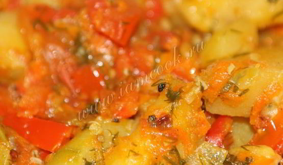 рагу из кабачков и картофеля