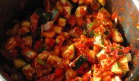 рагу из кабачков на зиму