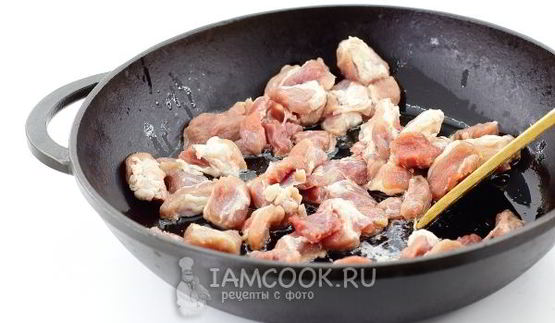 рагу из кабачков с мясом