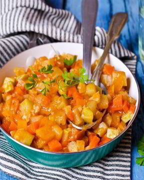 Рагу из кабачков