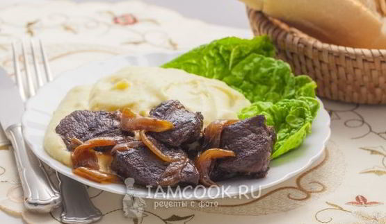 рагу из оленины