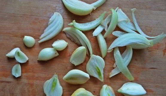 рагу из печенки с овощами