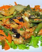 Рагу из свежих овощей