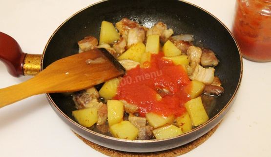 рагу из свинины с картошкой