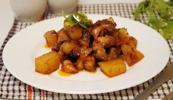 рагу из свинины с картошкой