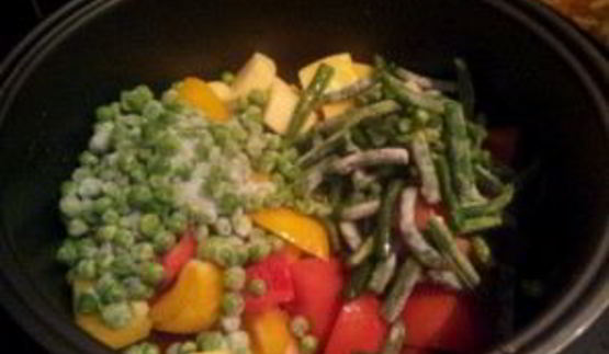 рагу из свинины в мультиварке