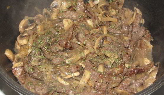 рагу из телятины