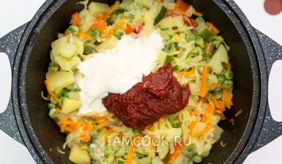 рагу овощное с картошкой