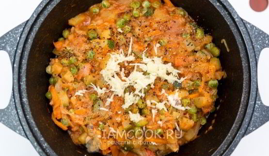 рагу овощное с картошкой