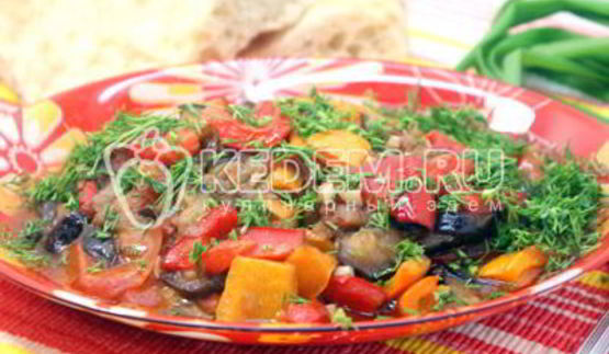 рагу с баклажанами