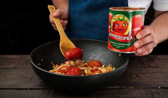 рагу с болгарским перцем и лососем