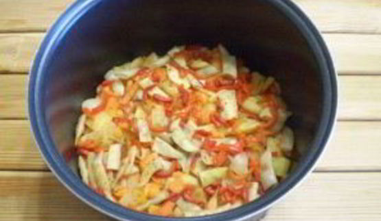 рагу с фасолью