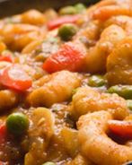 Рагу с креветками