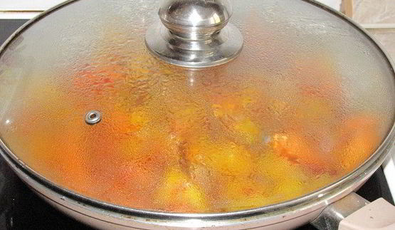 рагу с мясными шариками