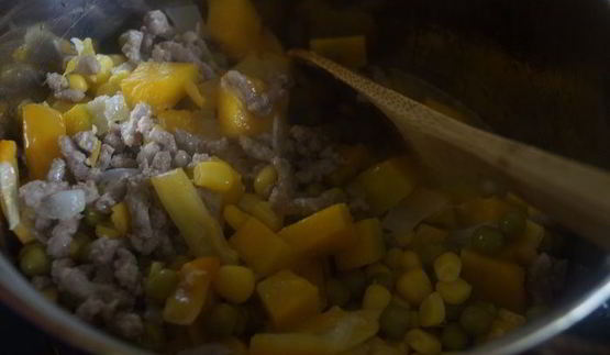 рагу с тыквой осенние краски