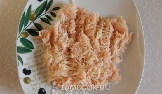 решти из картофеля с грибным рагу