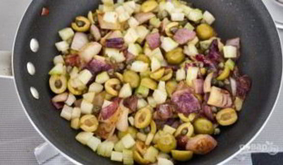 сицилийское овощное рагу капоната