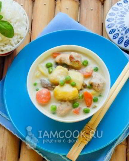 Рецепт японского сливочного рагу