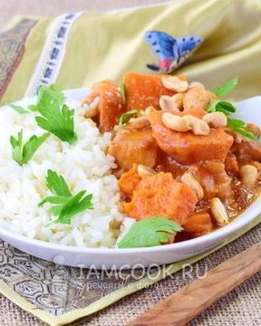 Эфиопское рагу с арахисом