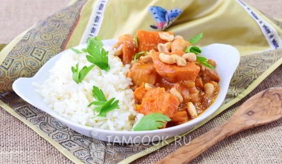 эфиопское рагу с арахисом