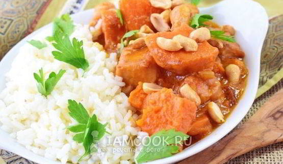 эфиопское рагу с арахисом