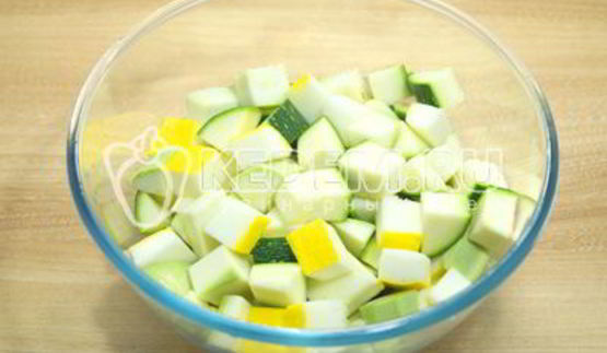 замороженные кабачки кубики для рагу