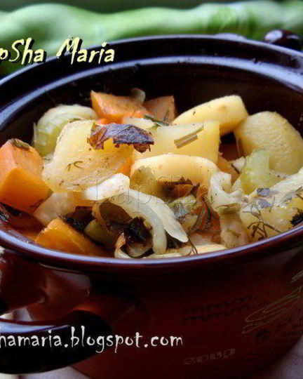 Рецепт зимнего рагу из корнеплодов