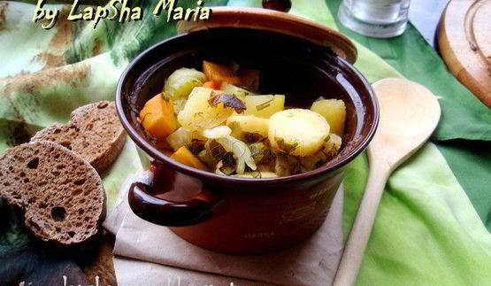 зимнее рагу из корнеплодов