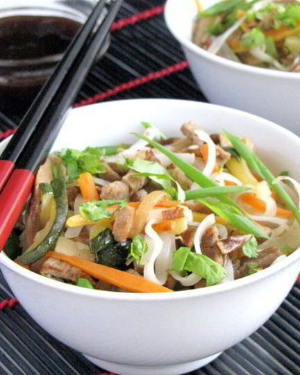 Рецепт рисовой лапши по-японски