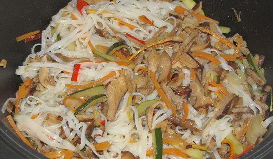 рисовая лапша по-японски