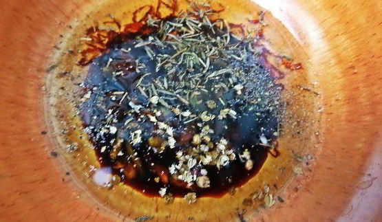 рисовая лапша с рыбой и овощами