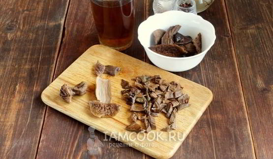 ризотто с белыми грибами