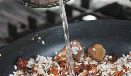 ризотто с грибами