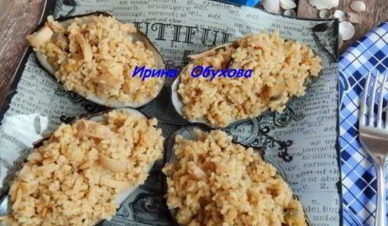 ризотто с морепродуктами